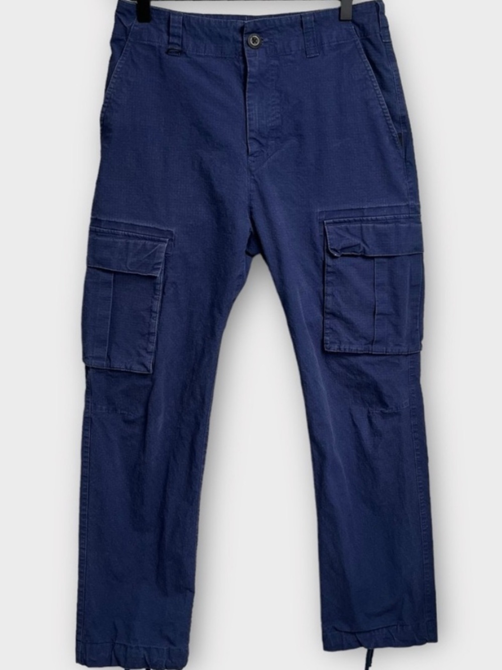 Nike Men's Navy Blue Cargo Pants with Utility Pockets